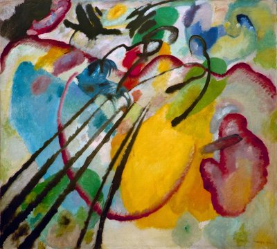 Improvisation 26 (Rudern) von Wassily Kandinsky